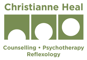 Counselling & psychotherapy. Christianne Heal Logo Green